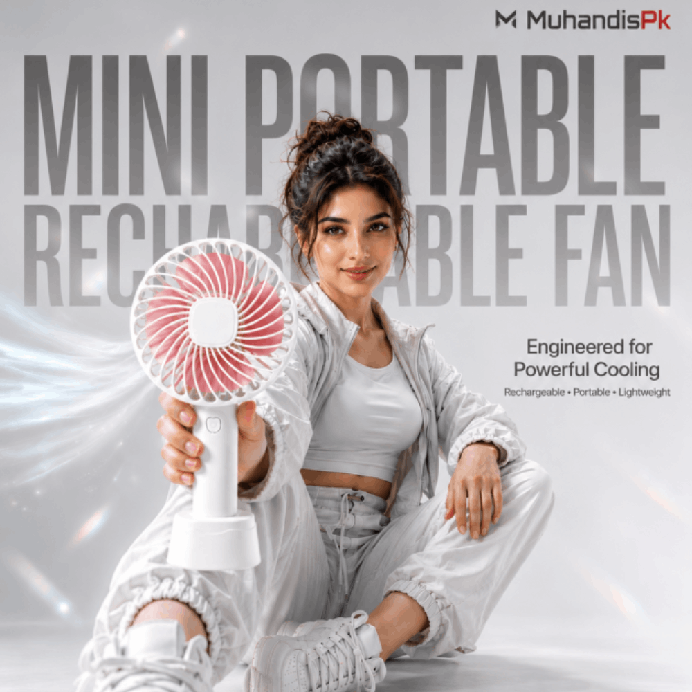 Mini Portable Rechargeable Handheld Fan