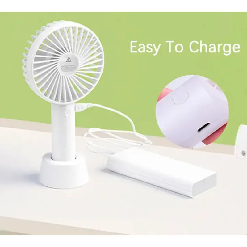 Mini Portable Rechargeable Handheld Fan