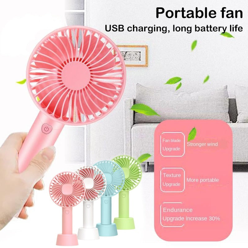 Mini Portable Rechargeable Handheld Fan