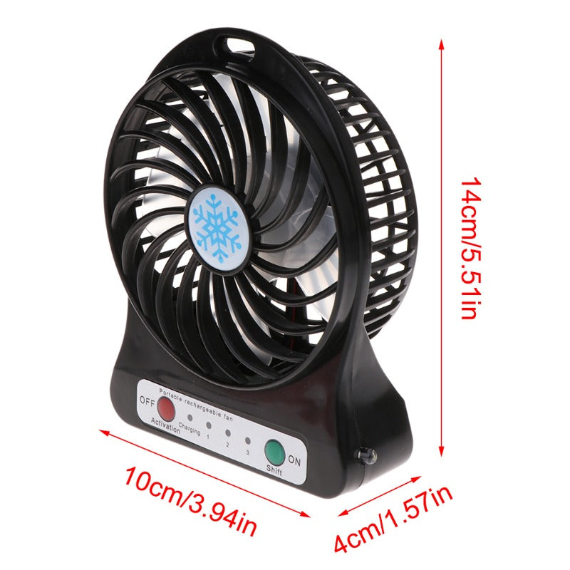 Portable Mini Multi-Functional USB Rechargeable Fan