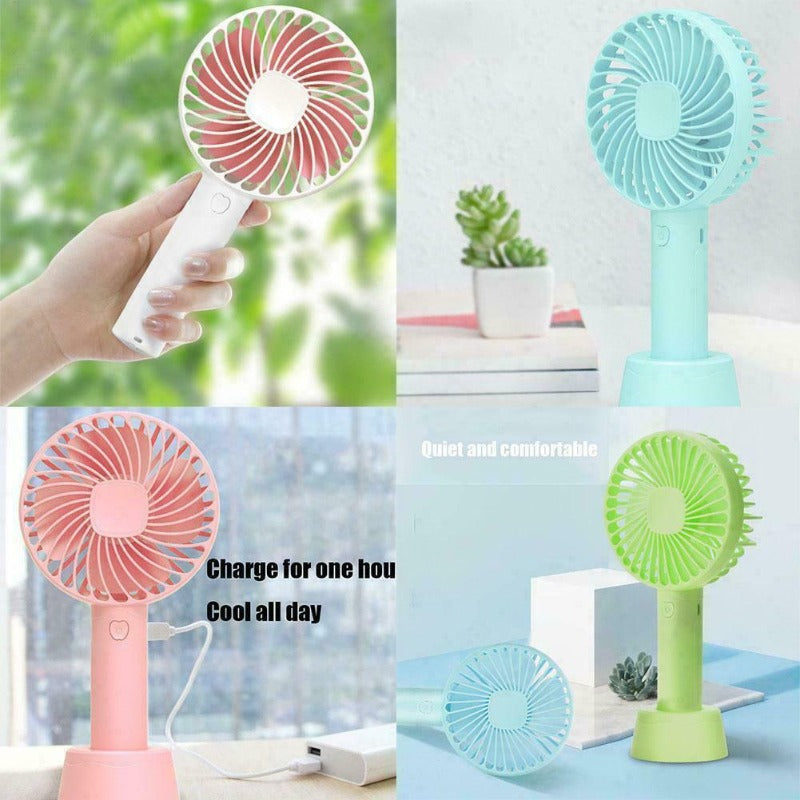 Mini Portable Rechargeable Handheld Fan